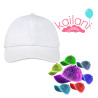 GORRA FIBRA OPTICA BLANCO *1U
