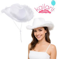 SOMBRERO COWBOY BLANCO *1U
