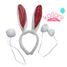 copy of SET PELUCHE CONEJA ROSA *1U