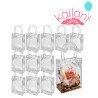 BOLSA TRANSPARENTE CON AZAS *10U