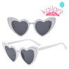 LENTE CORAZON CON STRASS *6U