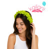 VINCHA FLORES HAWAIANA AMARILLO*6U