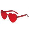 LENTES ACRILICO CORAZÒN *6U