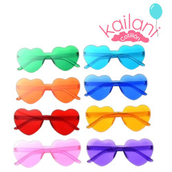 LENTES ACRILICO CORAZÒN *6U