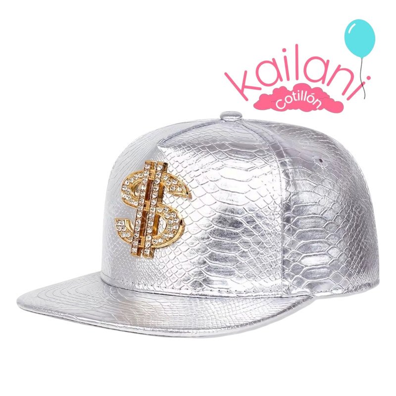 GORRA PLATEADO MONEY *1U