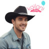 SOMBRERO VAQUERO NEGRO *1U