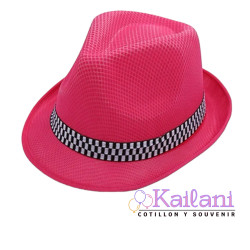 SOMBRERO TANGUERO FUCSIA *1U