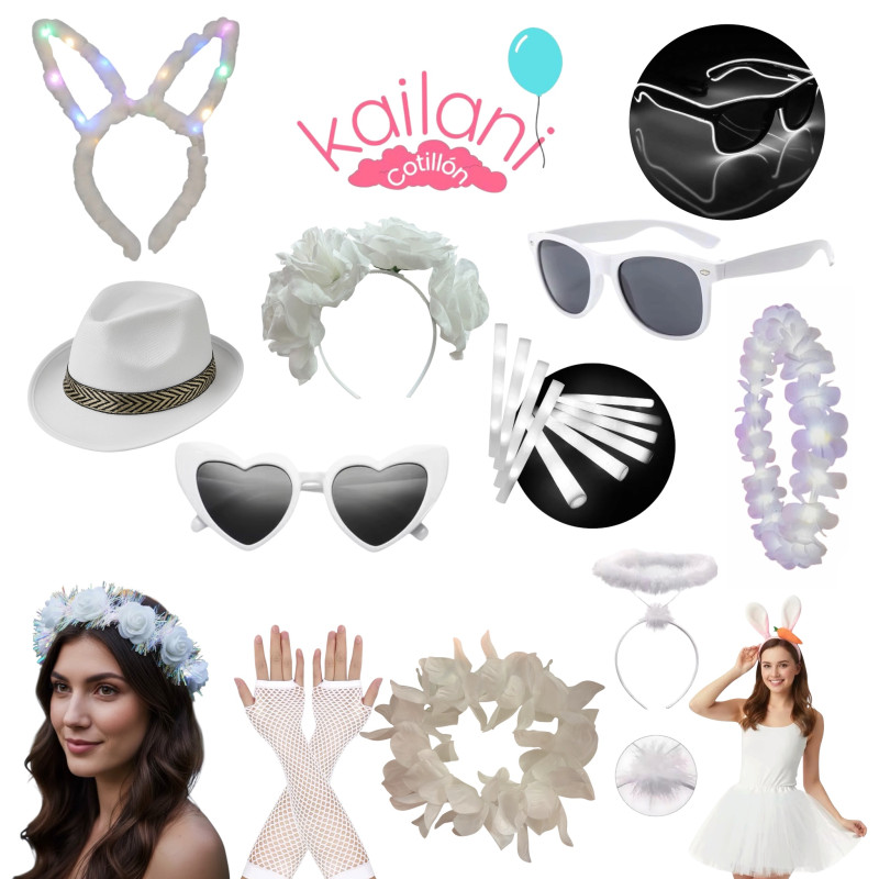 COMBO COTILLON BLANCO