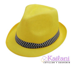 SOMBRERO TANGUERO AMARILLO *1U