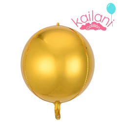 GLOBO ESFERA 22" DORADO *20U