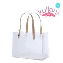BOLSA DE PVC CON AZAS *10U