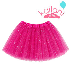 TUTU CON BRILLO FUCSIA*1U