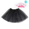 TUTU CON BRILLO NEGRO *1U