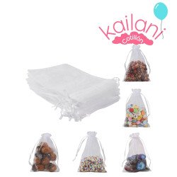 BOLSA ORGANZA 13X18 CM *100U
