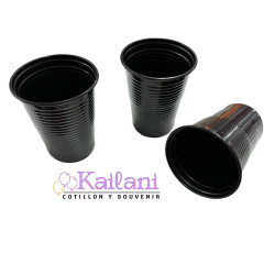 VASO FIESTITA 200cc NEGRO *50U