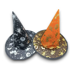 SOMBRERO BRUJA NEGRO *1U
