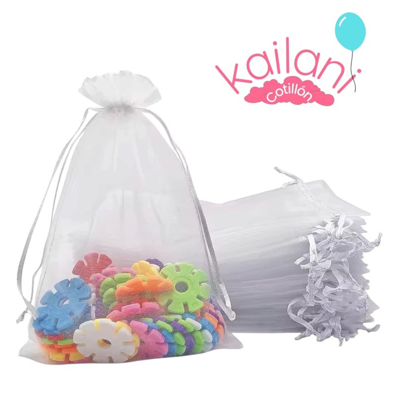 BOLSA ORGANZA 17X23CM 100UND *1U