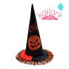 SOMBRERO BRUJA CON FLECO *1U
