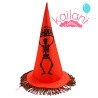 SOMBRERO BRUJA CON FLECO *1U