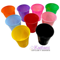 VASO FIESTITA 200cc NEGRO *50U