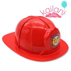 CASCO BOMBERO ROJO *1U