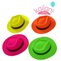 SOMBRERO PLÀSTICO FLUO *12U