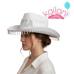 SOMBRERO NOVIA BLANCO *1U