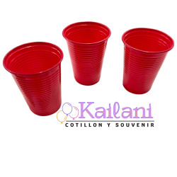 VASO FIESTITA 200cc ROJO *50U