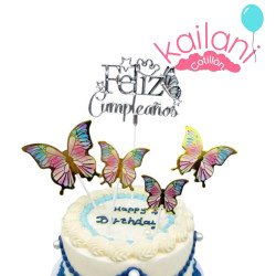 TOPPER FELIZ CUMPLEAÑOS *1U