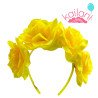 VINCHA 4 FLORES TELA *1U