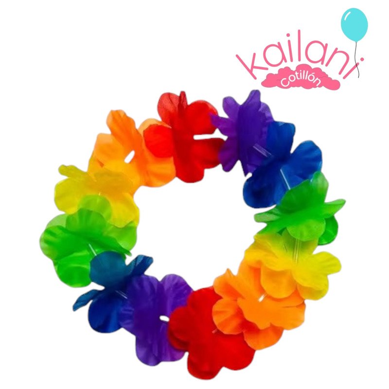CORONA HAWAIANO MULTICOLOR *6U