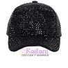 VISERA CON STRASS NEGRO *1U