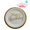 PLATOS HAPPY BIRTHAY DORADO *10U