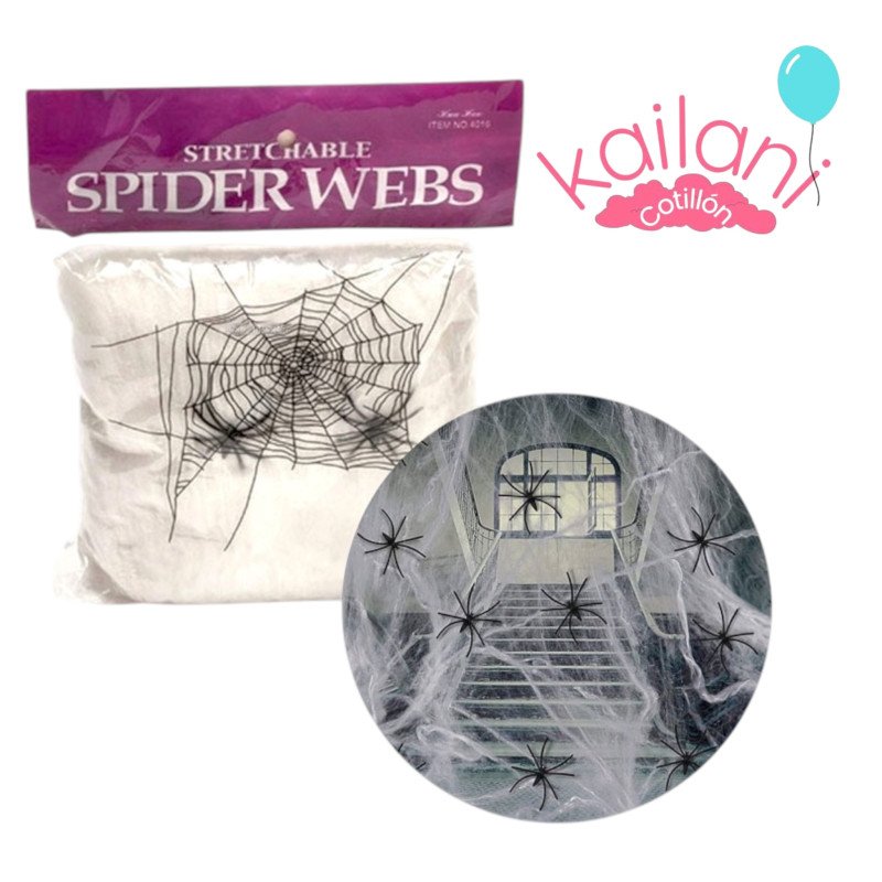 TELARAÑA 20G BLANCO *6U
