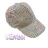 VISERA CON STRASS BLANCO *1U