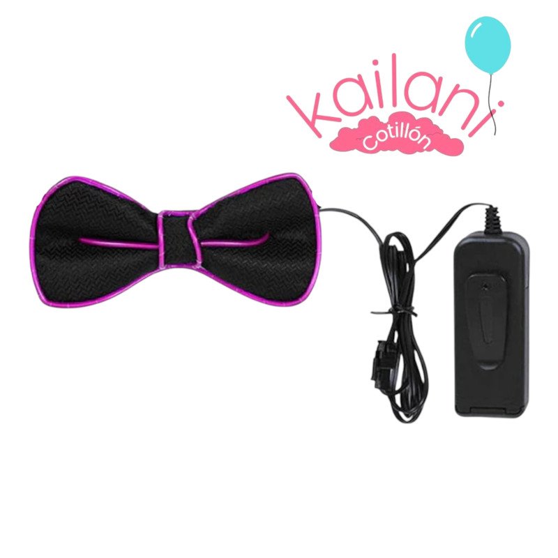 copy of MOÑO LUMINOSO NEGRO CON HILO LED *1U