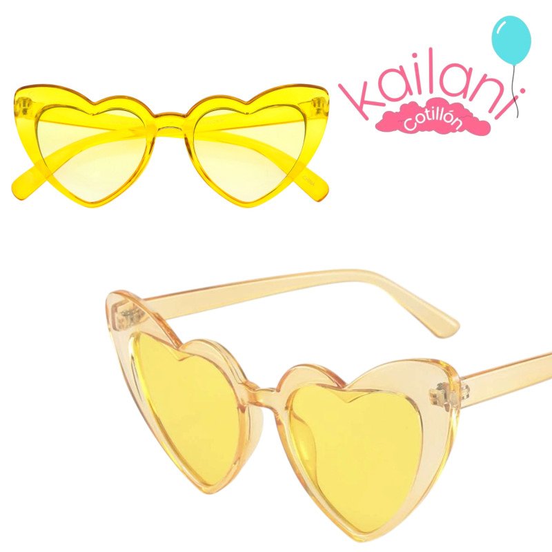 LENTE FORMA AMARILLO *6U