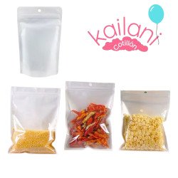 BOLSITA ZIPPER BLANCA *100U