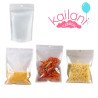 BOLSITA ZIPPER BLANCA *100U
