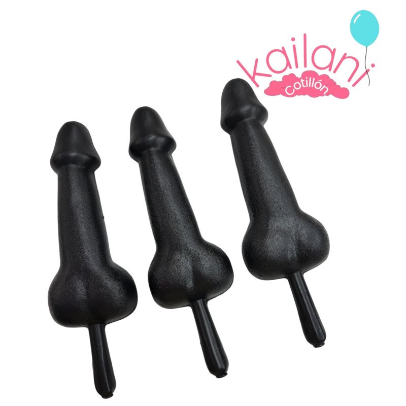 MARACA PENE SUPER NEGRO *6U