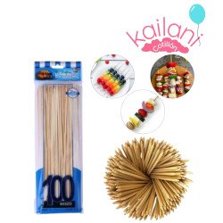 PALITO BROCHETTE 25CM *100U