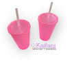 VASO GLITTER CON SORBETE *20U