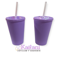 VASO LISO CON SORBETE *20U