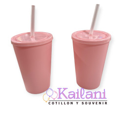 VASO ROSA CON SORBETE *20U