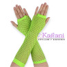 GUANTES RED NEON FLÚOR LARGO *6U