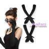 GUANTE NEGRO LARGO 40CM *6U