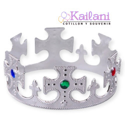 CORONA REY PLATA *6U