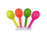 MARACA PLÀSTICA FLÚOR *12U