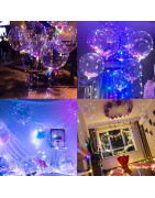 globo burbuja led