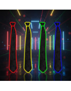 corbatas neon